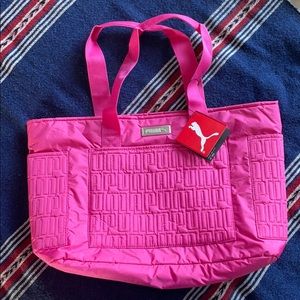 Pink Puma Tote
